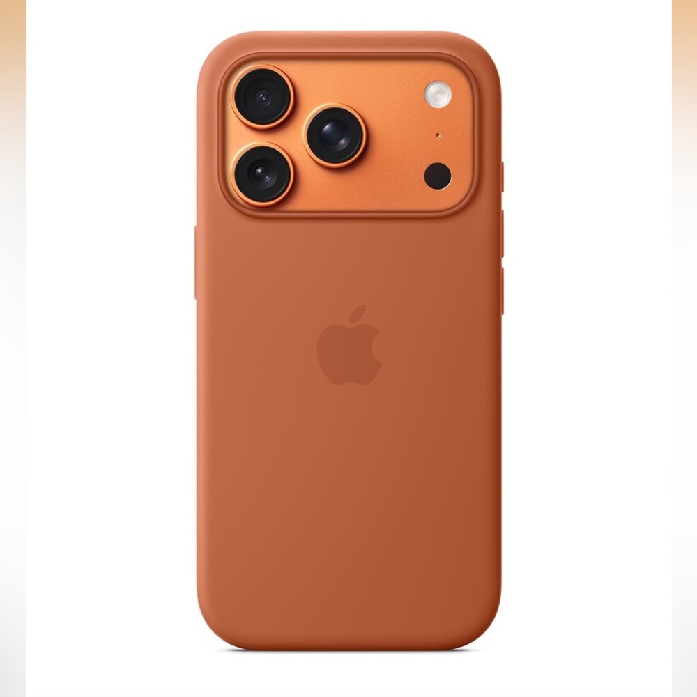 Apple iPhone 17 Pro MagSafe Silicone Case Terra Cotta